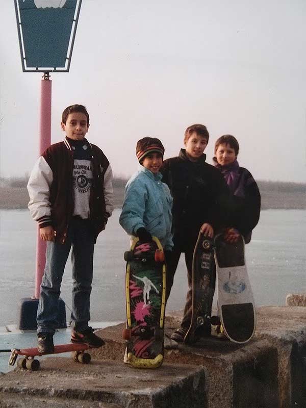 Fred´s first skate crew. ca. 1992