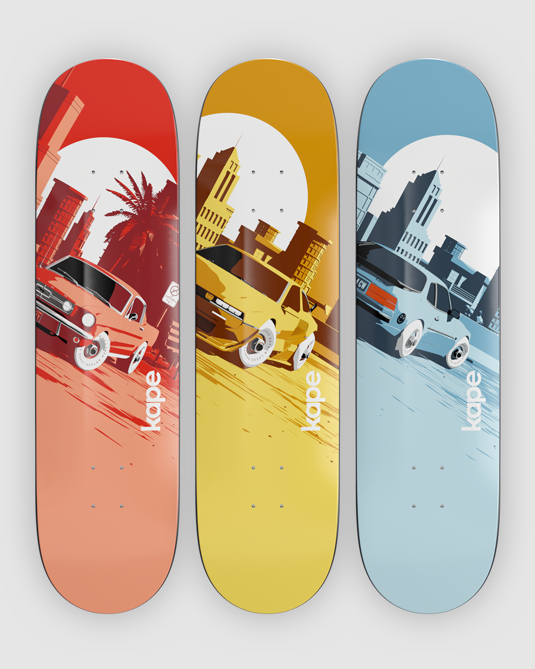 KAPE Skateboards x Fred Arthur - "Drifters"