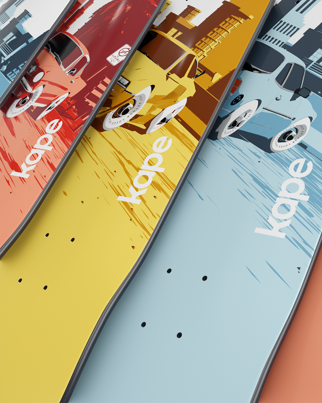 KAPE Skateboards x Fred Arthur - "Drifters" - Image 2